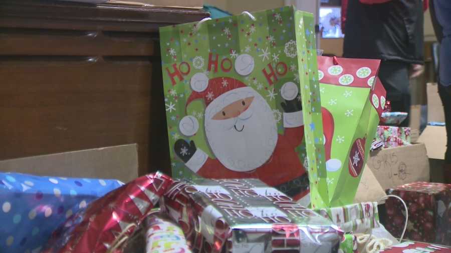 Hundreds of gifts, coats handed out to families in need