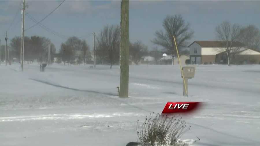 Several southern Indiana schools are closed Tuesday due to the snow.