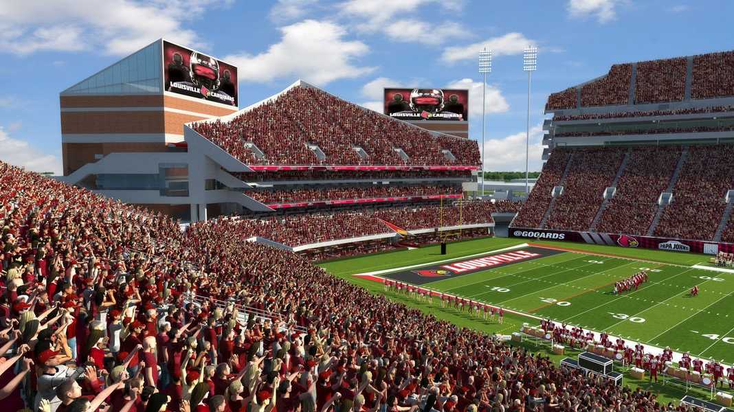 IMAGES UofL football complex expansion updates