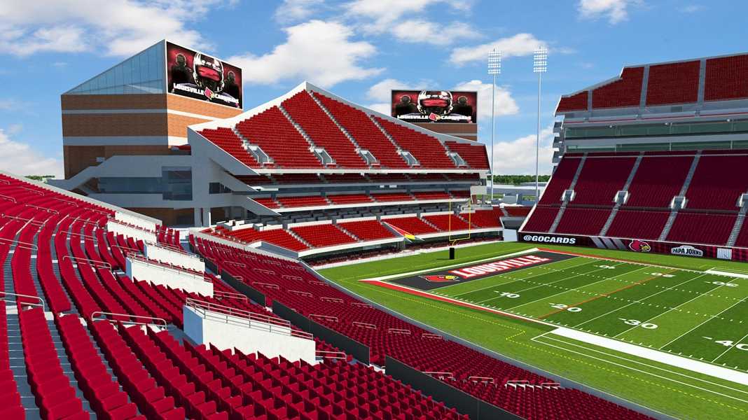 IMAGES UofL football complex expansion updates