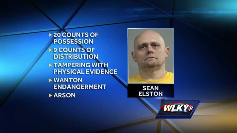An Okolona man faces more than 30 charges stemming from a child pornography investigation.