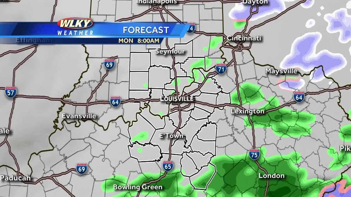 Hourbyhour forecast for Feb. 14