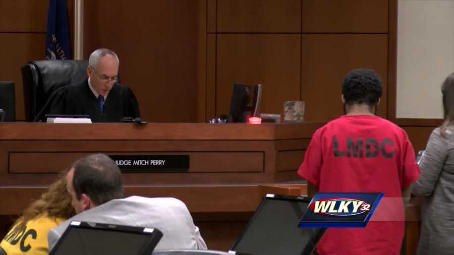 The man accused of fatally shooting three people was arraigned in court.