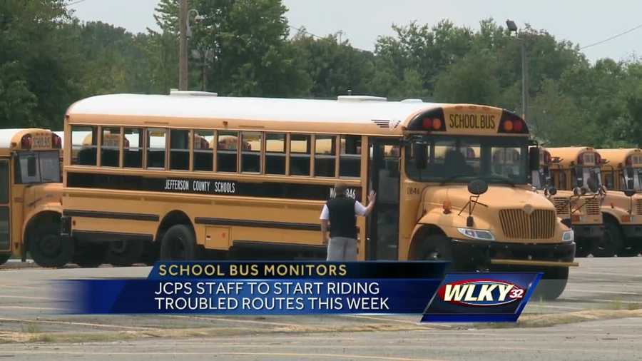 Monitors will be place on troubled JCPS routes.