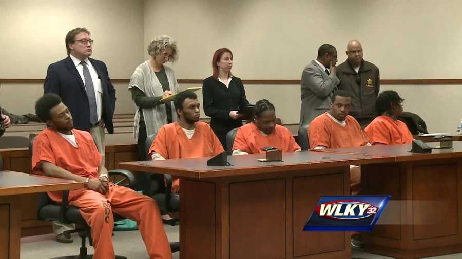 The five men charged in connection with the shooting of a toddler are set to face a judge Wednesday.