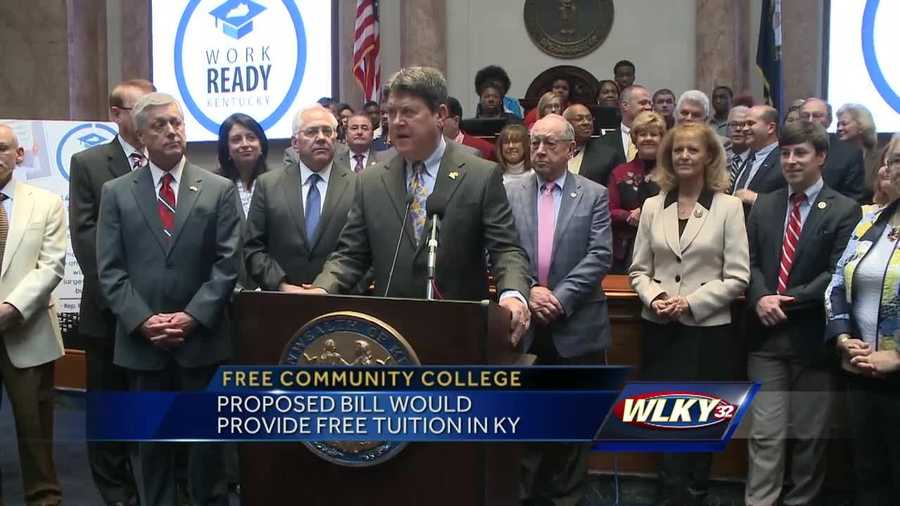 A bill introduced Tuesday would provide free tuition for eligible high school graduates.