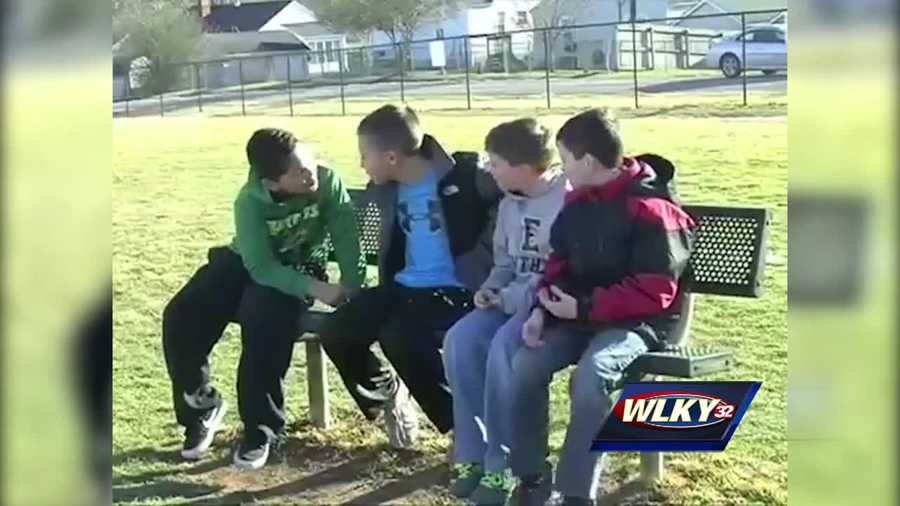 Buddy Bench: Hardin County students create recess inclusion zone