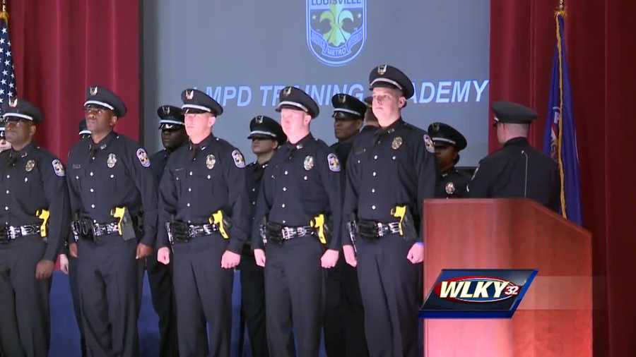 The Louisville Metro Police Department's latest recruit class graduated Thursday.