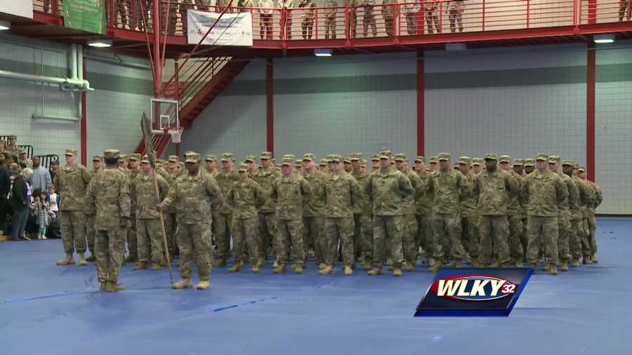 More than 100 soldiers are being deployed from Fort Knox to Afghanistan.