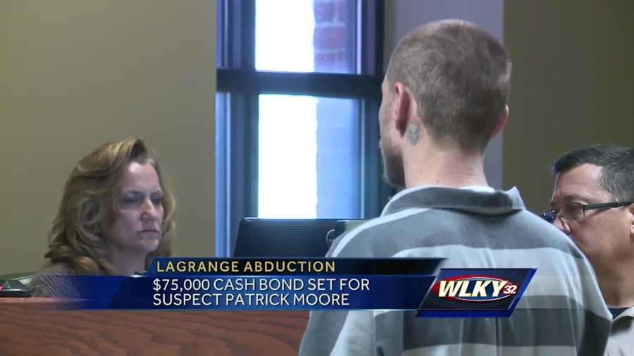 A man accused of abducting a woman at gunpoint in Lagrange and threatening another faced a judge Wednesday morning.