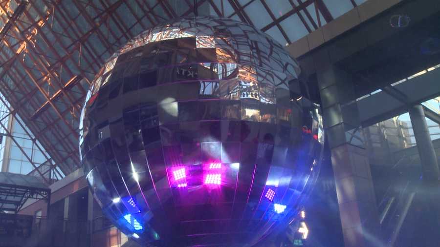 Images Kentucky's largest disco ball unveiled