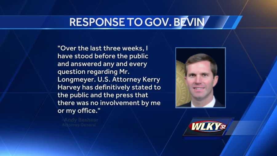 Gov Matt Bevin Asks For Investigation Into Former Governor S