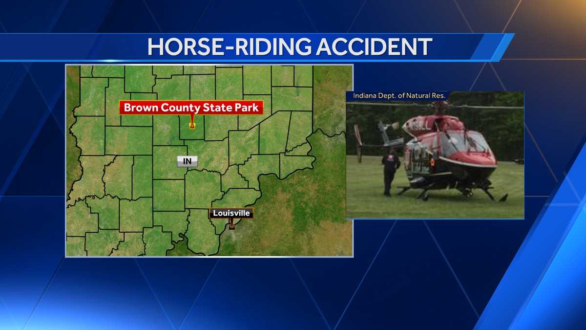 Woman injured when horse throws her at Brown County State Park