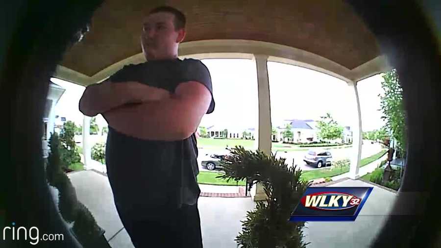 Louisville police believe a homeowner's surveillance camera will help them nab a couple, who is stealing packages.