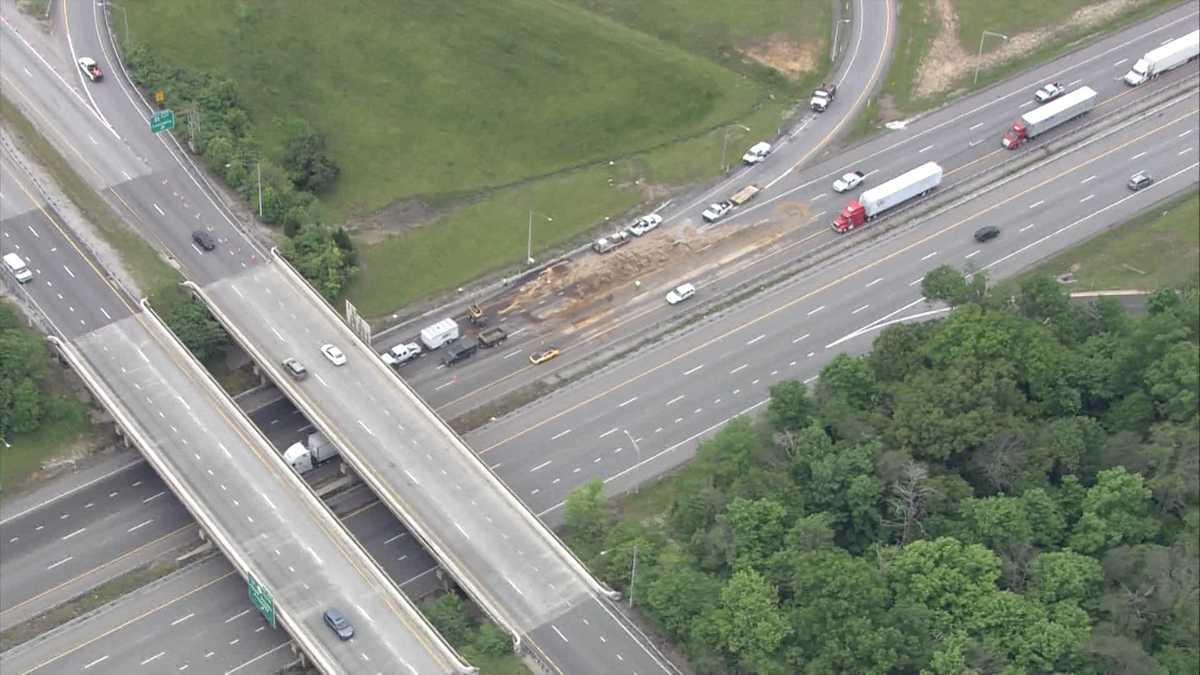 Traffic moving on I-64 East after earlier hazmat situation