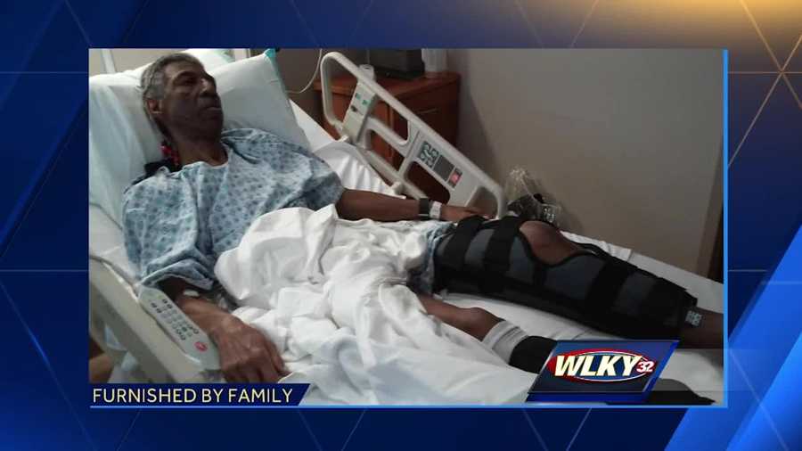 A family is searching for the driver who hit a 61-year-old veteran while he was walking to a Speedway on Terry Road.