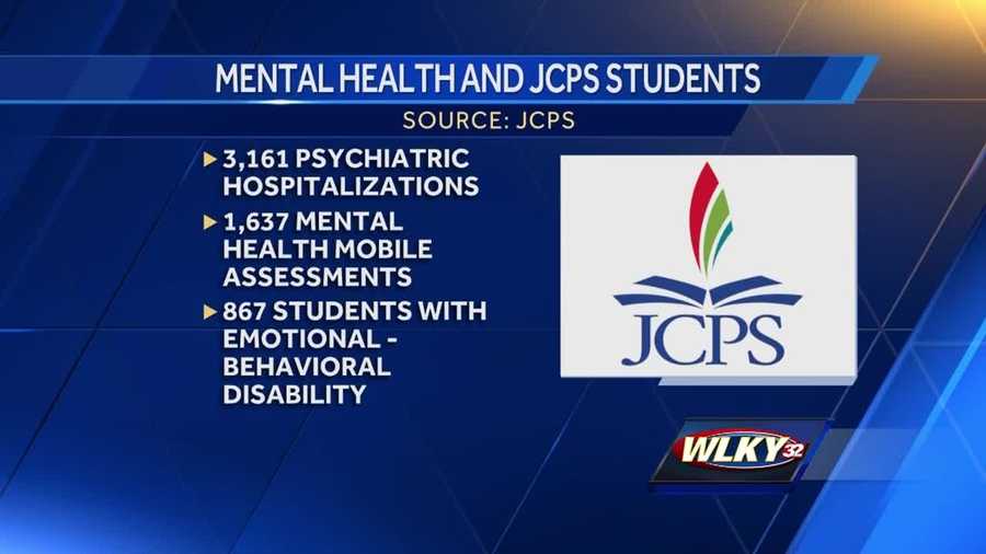 Jefferson County Public School officials said a large number of students are dealing with mental health conditions that are spilling over into the classroom.