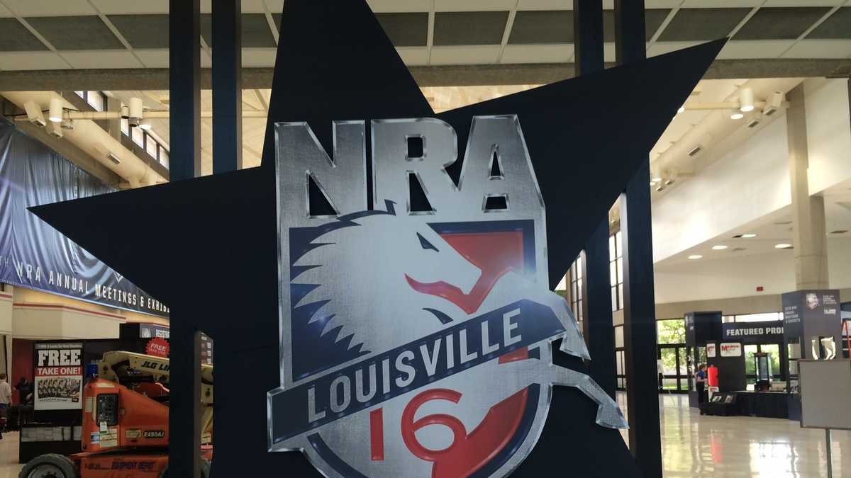 NRA convention returns to Louisville, opens Friday