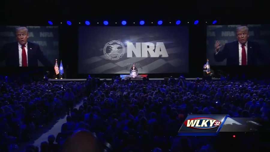 Thousands come to Louisville for NRA annual meetings