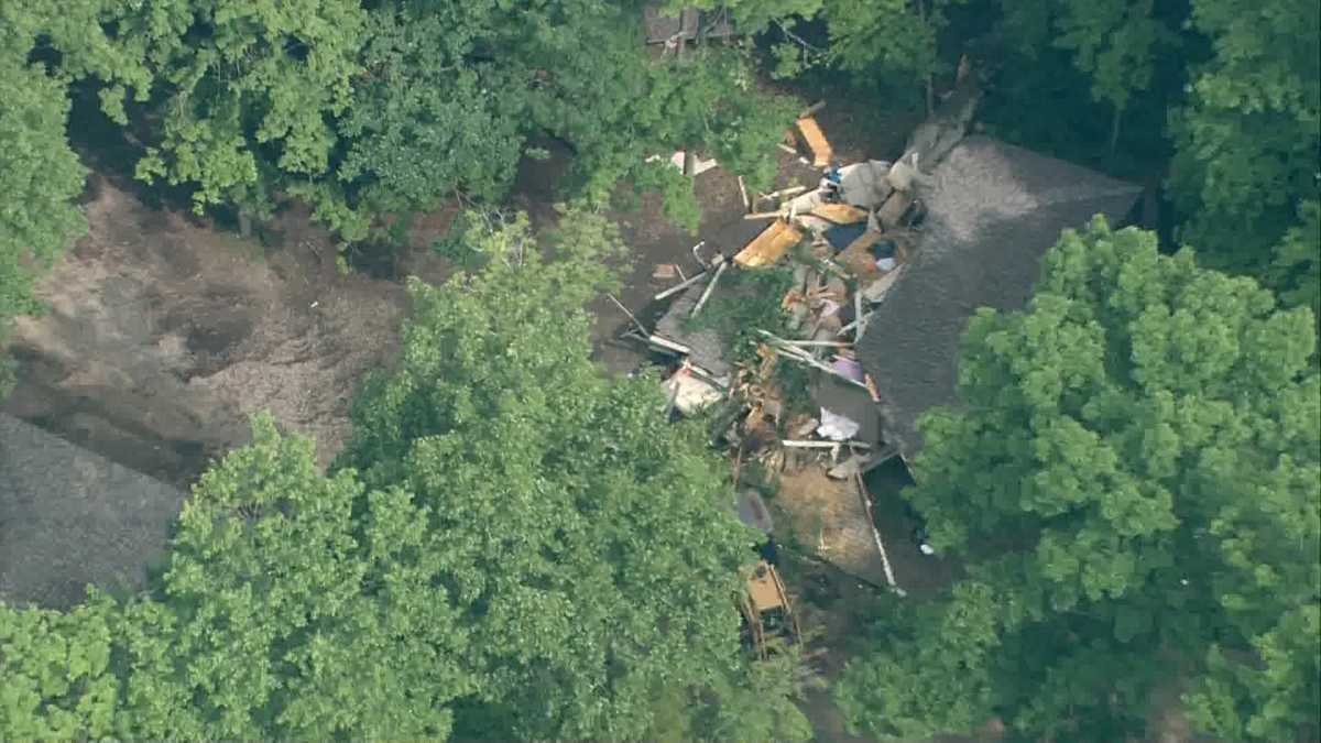 IMAGES: Girl dies when tree falls on summer camp cabin