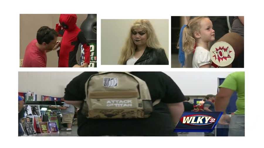 The Derby Comic Con returned to the Kentucky International Convention Center Saturday.
