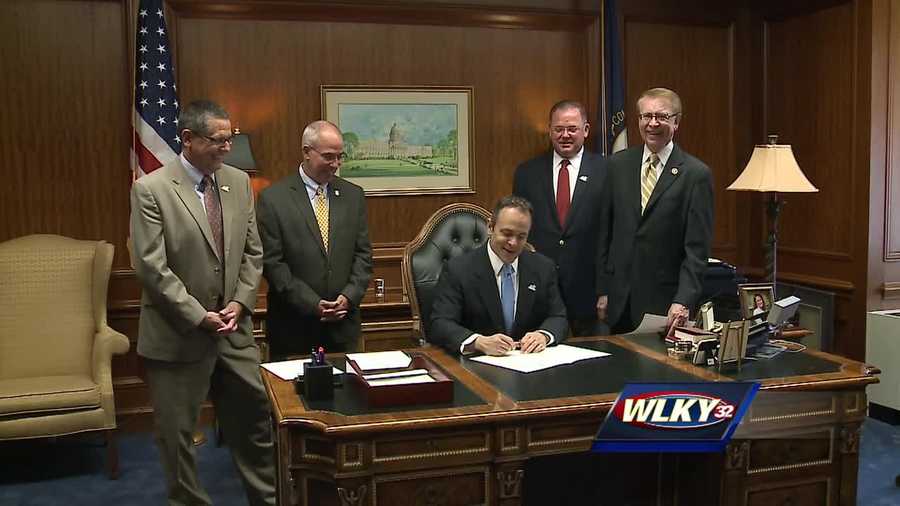 Monday was a first for the auto industry in Kentucky.