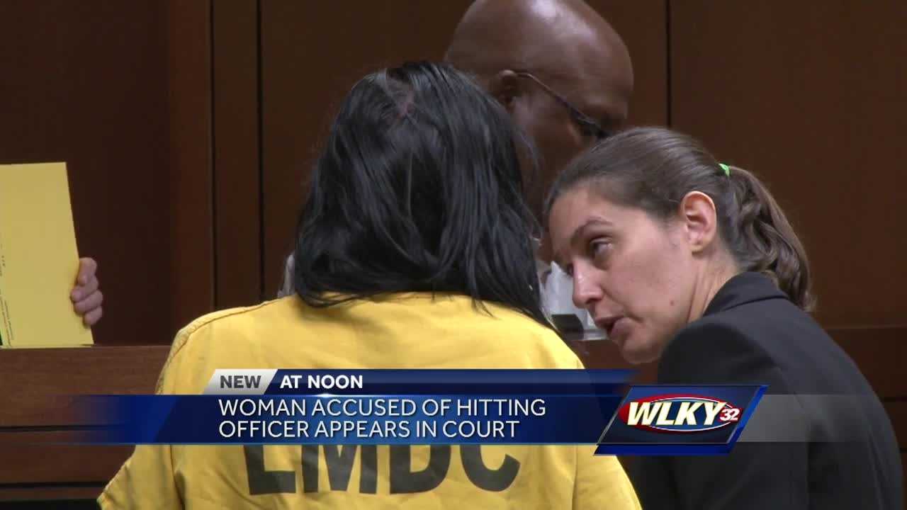 Woman Accused Of Running Over Police Officer Appears In Court