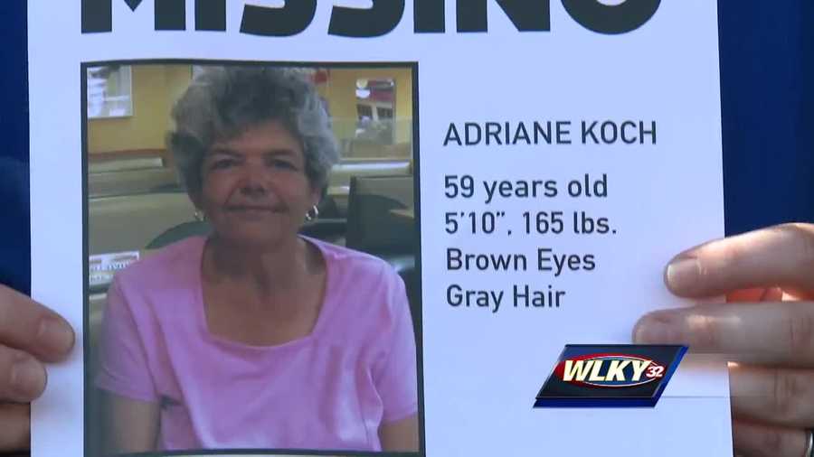 According to family Koch, who suffers from depression, walked away from her home off Westport Road Thursday