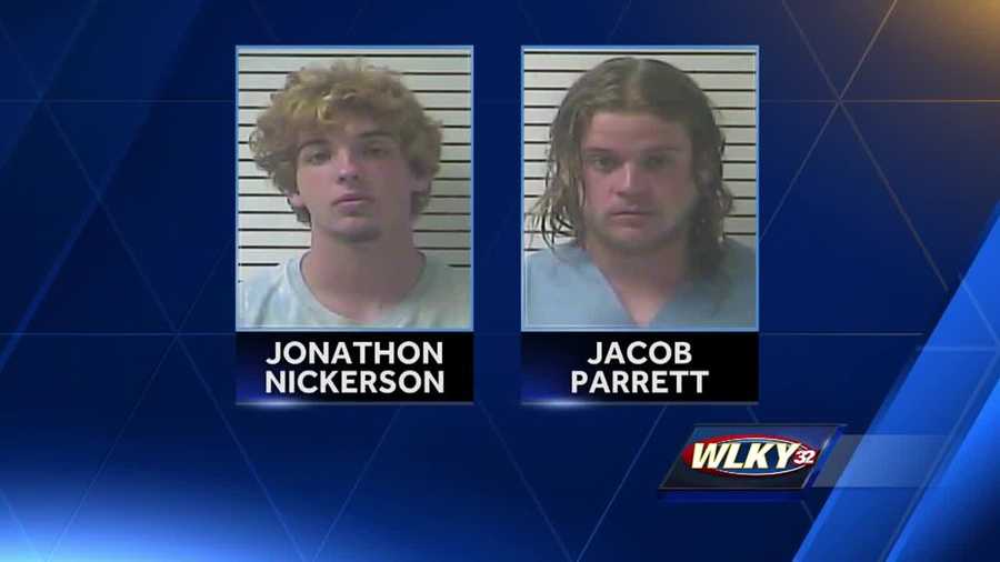 Elizabethtown police arrested Jonathon Nickerson, Jacob Parrett after officers said they shot at a home with a woman inside.Elizabethtown police said Riley Kane, 18, and a juvenile male, 17, are in custody.
