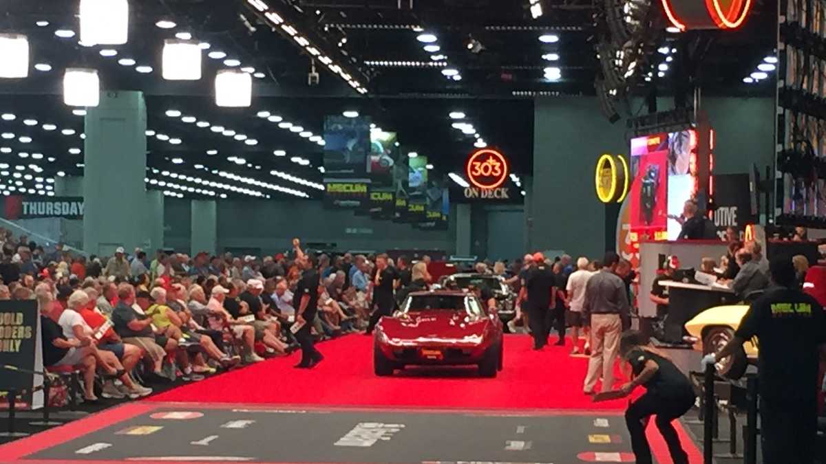 IMAGES Mecum Auto Auction arrives at Kentucky Expo Center