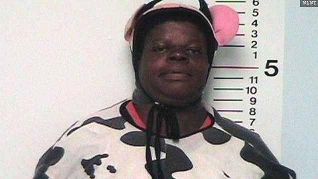 Ohio Woman Arrested In Cow Costume