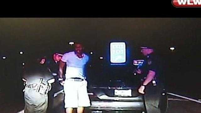 Police have released cruiser cam video from the arrest of Reds left-hander Aroldis Chapman.