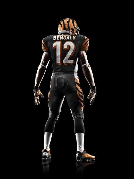 Cincinnati Bengals, Football Fashion: Nike Unveils (Sort of) New Uniforms  for NFL