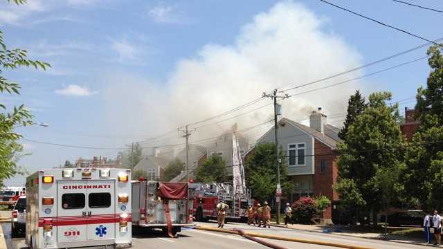 Images: Walnut Hills fire