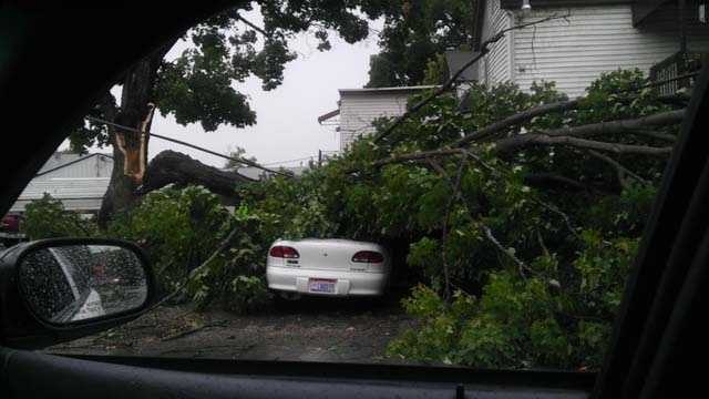 Storms sweep through Tri-State, leave damage behind