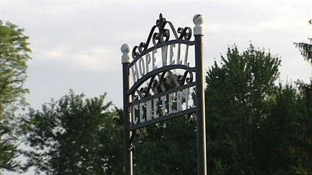 Thieves have been stealing purses from cars at a cemetery in Montgomery.