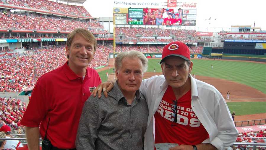 Charlie Sheen talks Reds' passion