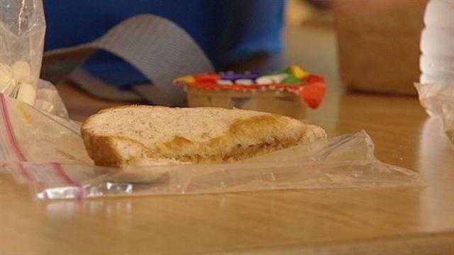 Some parents are upset by lunch guidelines laid out by South Ripley Elementary School to help protect students with severe peanut allergies.