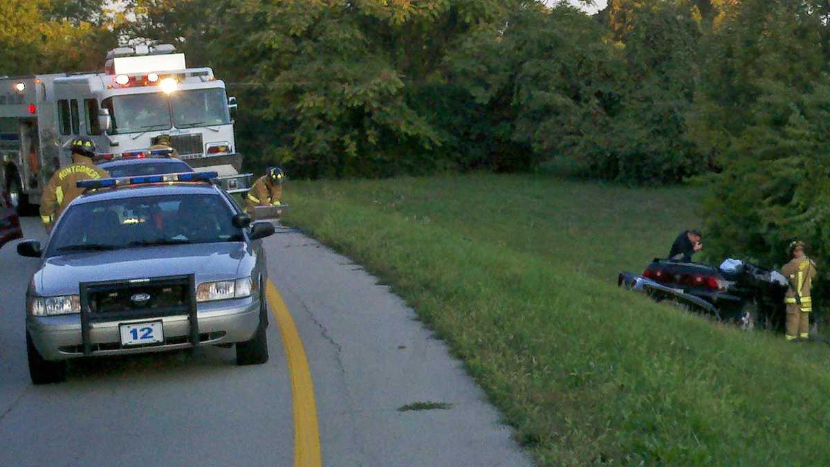 Images One killed in interstate ramp crash