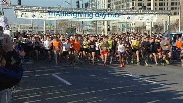 Record number take part in Thanksgiving Day Race