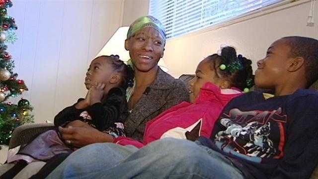 LaTonya Smith said this will be a Christmas she and her three children will never forget.