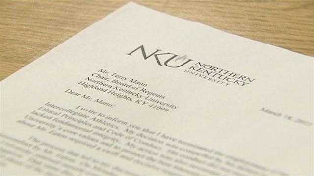 Northern Kentucky University has fired its athletic director after investigation into allegations of misconduct.