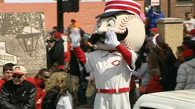 The Reds kicked off a season of high expectations with the annual Findlay Market Opening Day Parade, a Cincinnati tradition since the 1920s.
