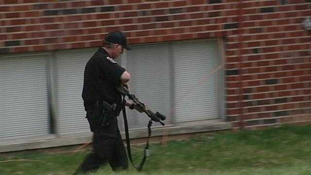 Photos: Police search for suspect in fatal Mt. Airy shooting