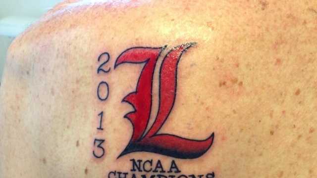 Louisville Cardinals Temporary Tattoos