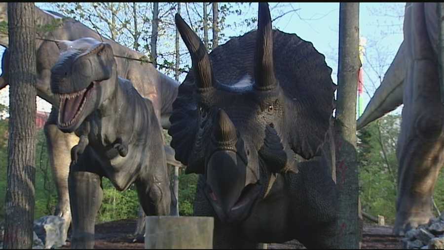 kings island dinosaur