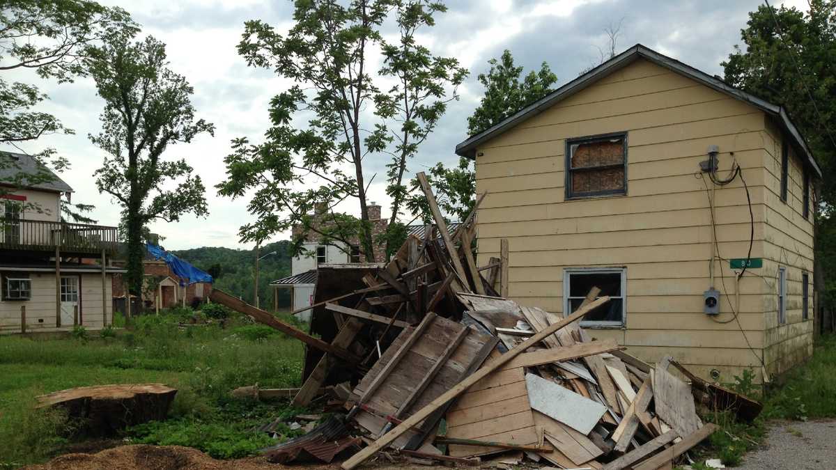 Photos Moscow tornado homes damaged 1 year later