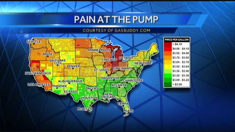 Cincinnati Area Drivers Unhappy About Spike In Gas Prices