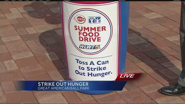 Help Strike Out Hunger, you can win free ticket to future Reds game