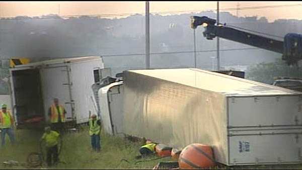 Ramp from I-75 to I-275 reopens after morning crash